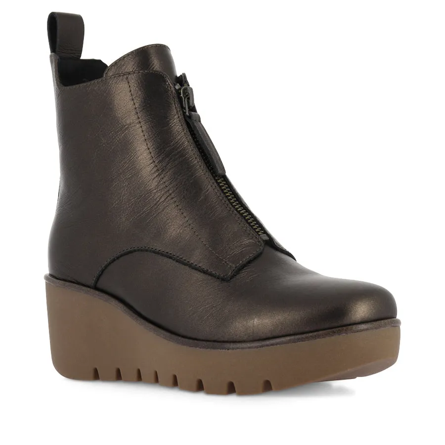 PYKE - PEWTER LEATHER