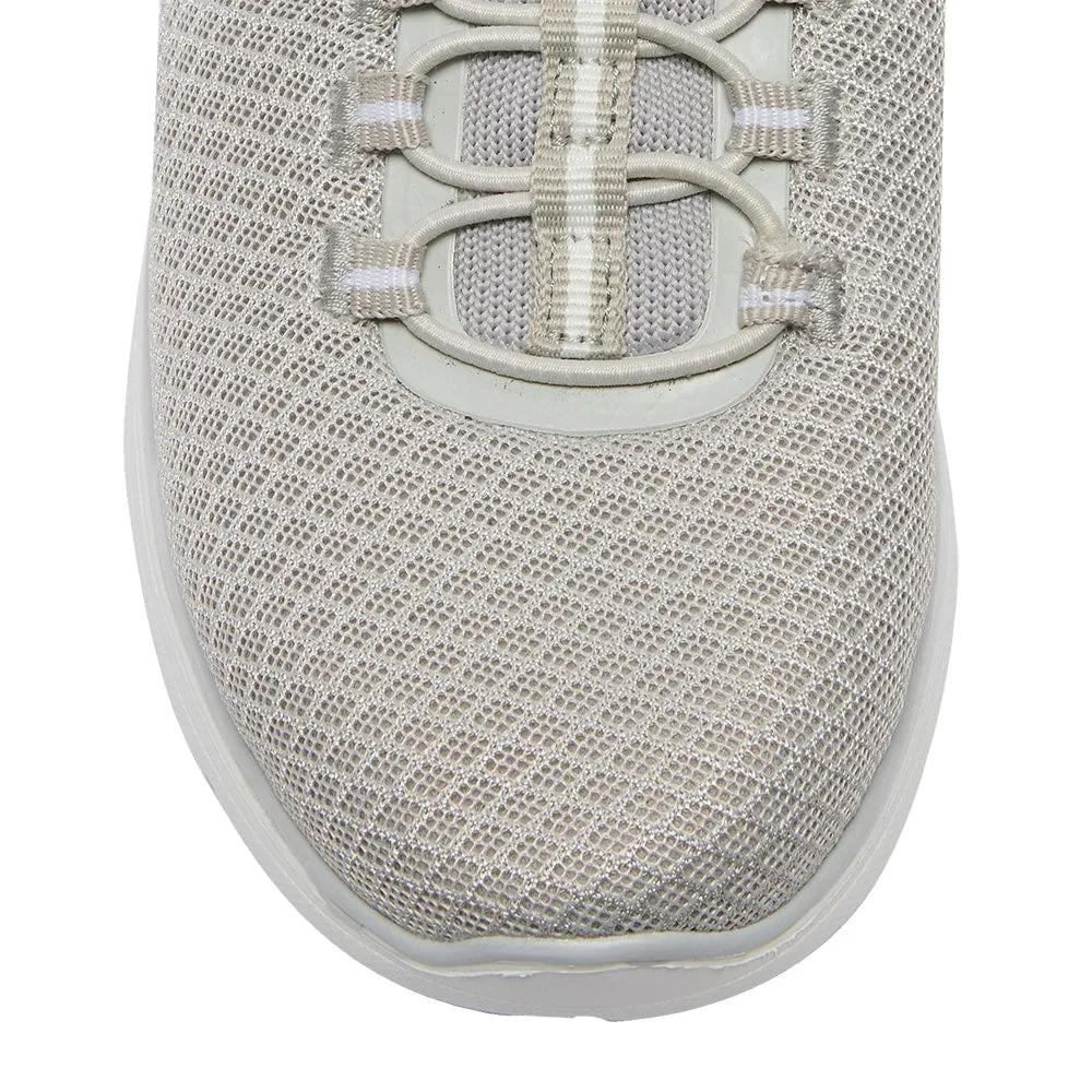 Quest Flat in Light Grey Knit
