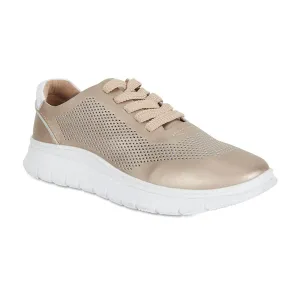 Ratio Sneaker in Gold Metallic Leather