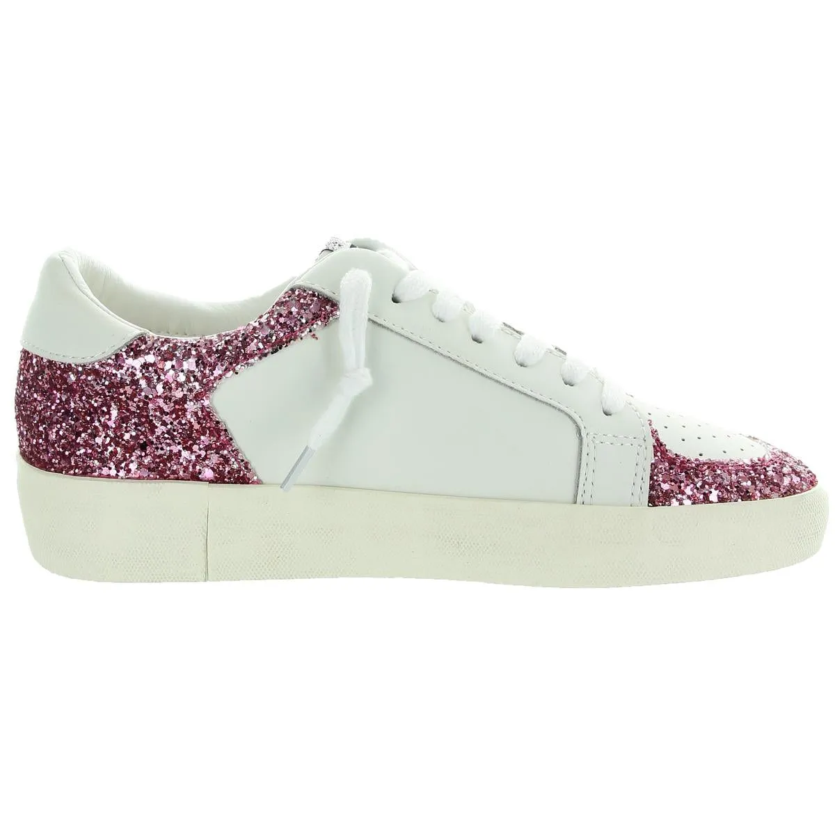 Reflex Womens Glitter Leather Casual And Fashion Sneakers