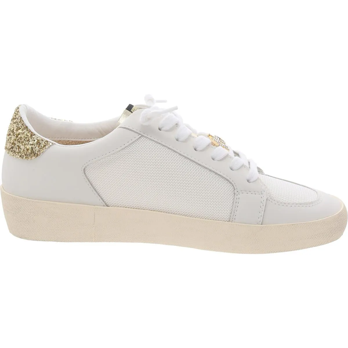 Reflex Womens Glitter Leather Casual And Fashion Sneakers