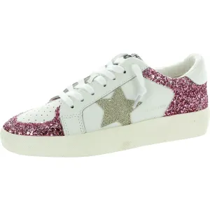 Reflex Womens Glitter Leather Casual And Fashion Sneakers