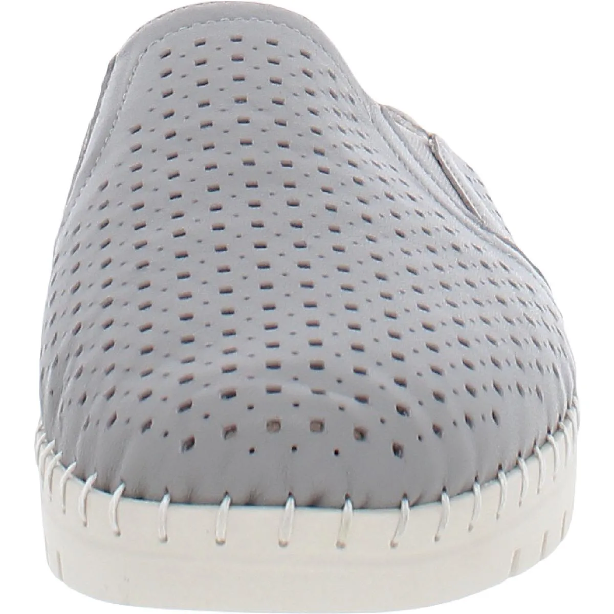 Refresh Womens Leather Perforated Mules