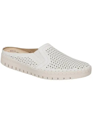 Refresh Womens Leather Slip On Mules