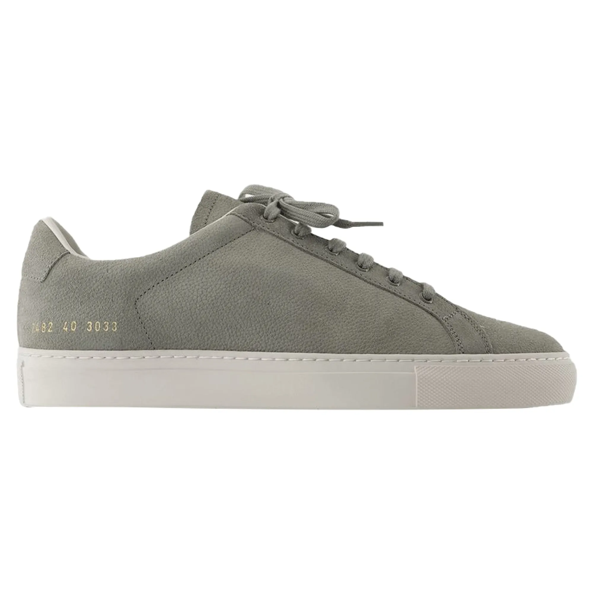 Retro In Suede Sneakers - COMMON PROJECTS - Leather - Green