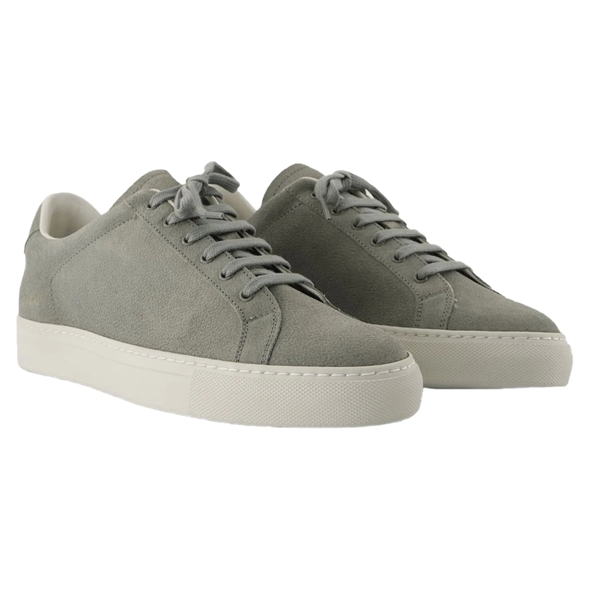 Retro In Suede Sneakers - COMMON PROJECTS - Leather - Green