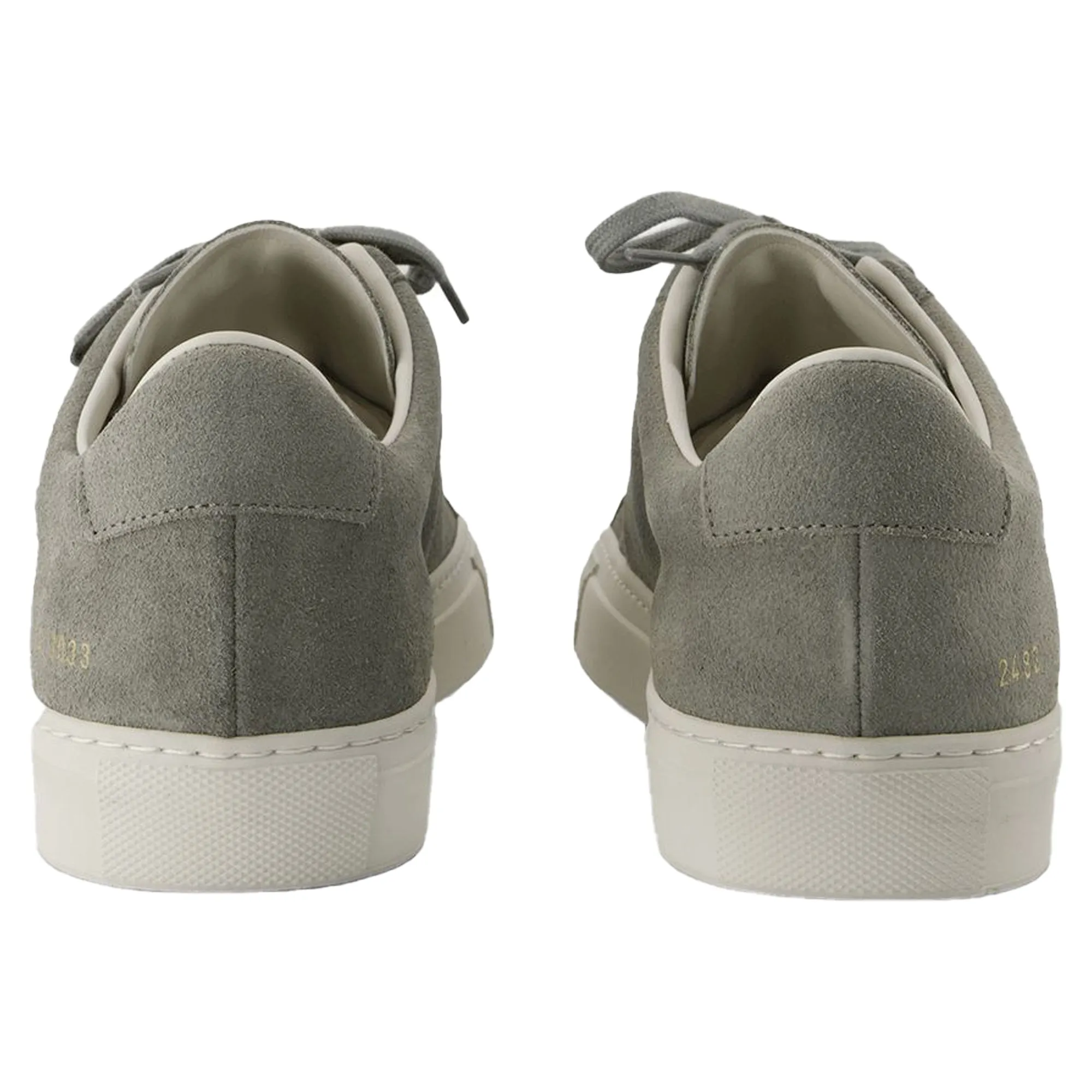 Retro In Suede Sneakers - COMMON PROJECTS - Leather - Green