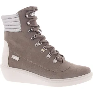 Rhyme Womens Faux Suede Workout Hiking Shoes