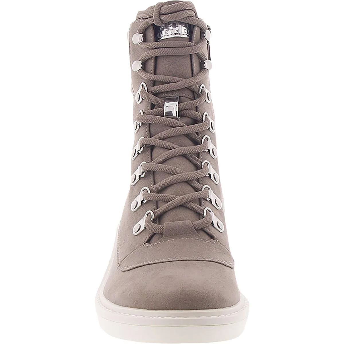 Rhyme Womens Faux Suede Workout Hiking Shoes