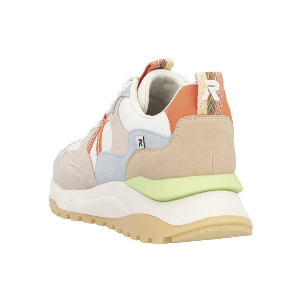 Rieker Akilah 01 Light Blue/White Sneaker (Women's)
