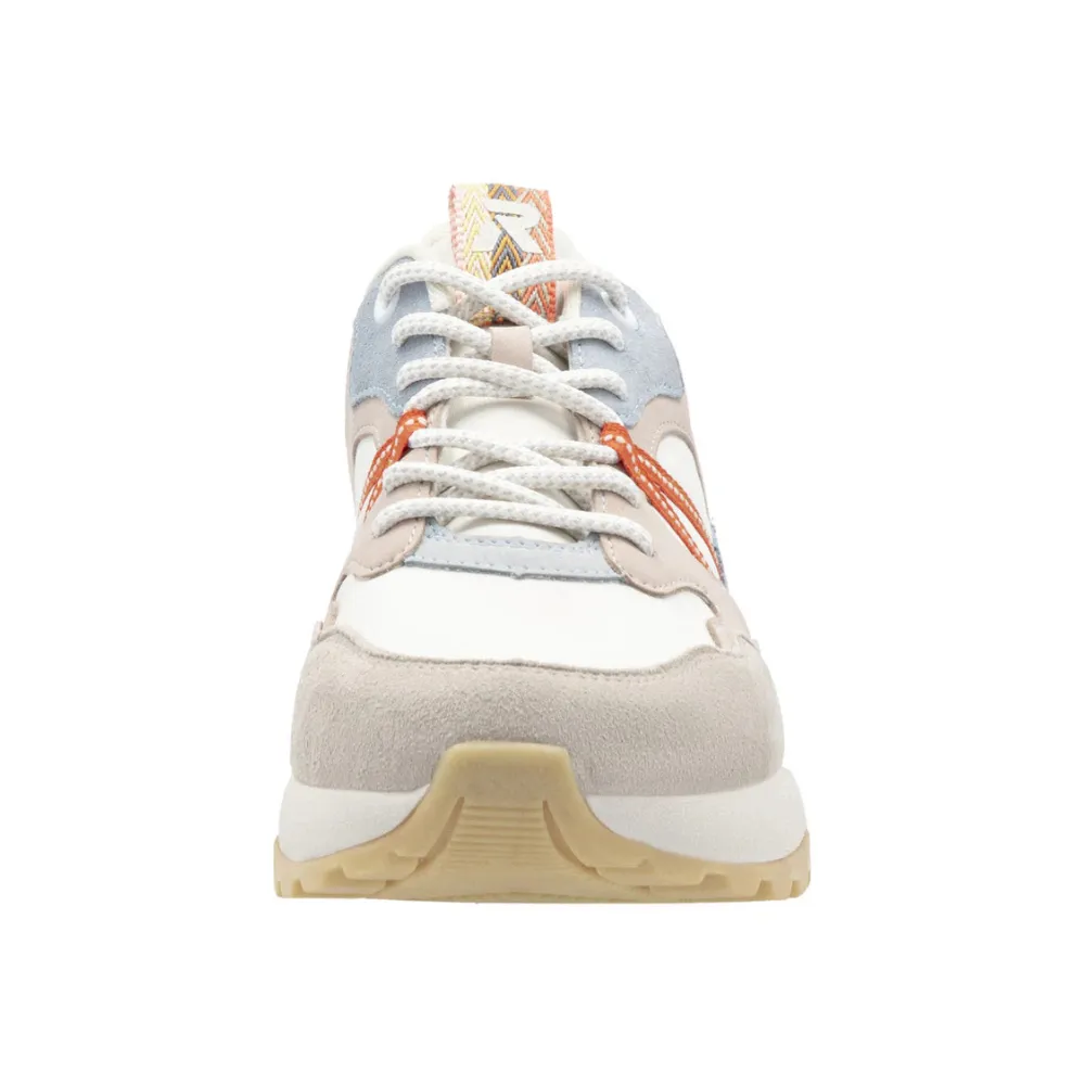 Rieker Akilah 01 Light Blue/White Sneaker (Women's)