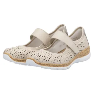 Rieker Nikita 99 Pearl Leather Shoe (Women's)