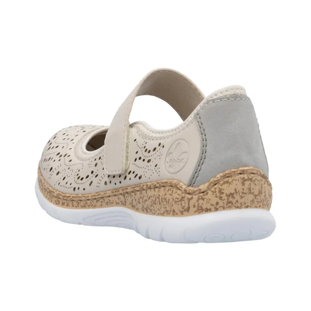 Rieker Nikita 99 Pearl Leather Shoe (Women's)