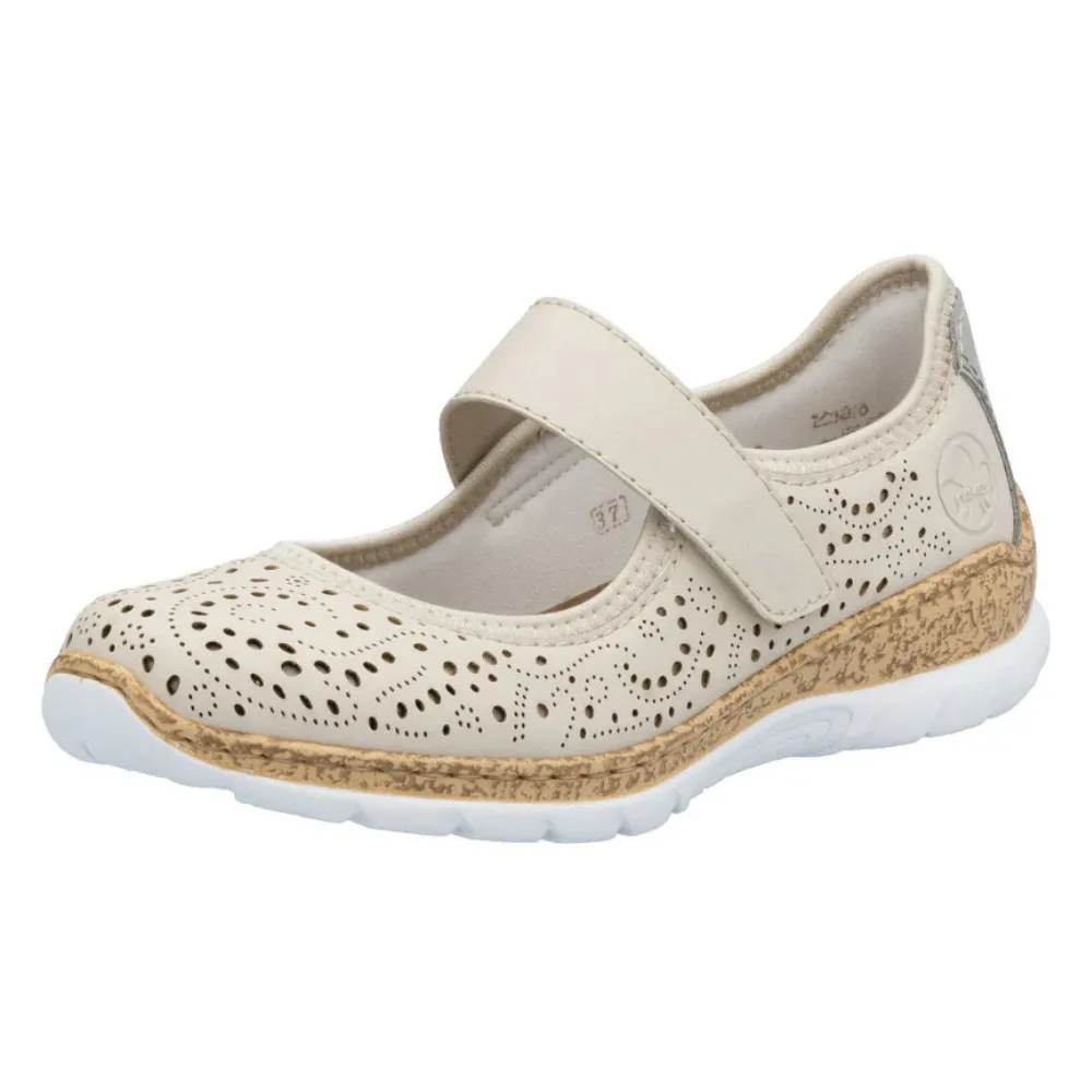 Rieker Nikita 99 Pearl Leather Shoe (Women's)