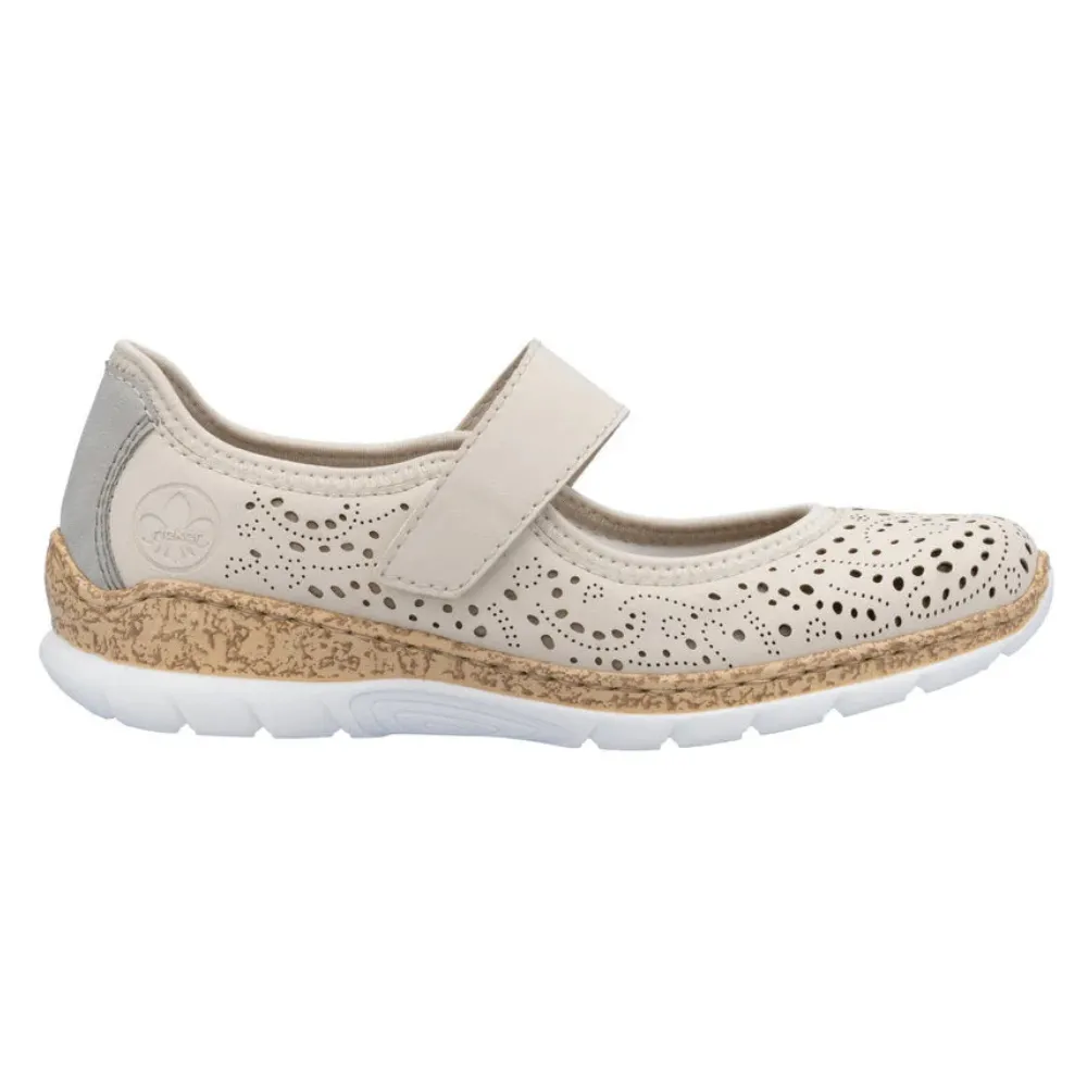 Rieker Nikita 99 Pearl Leather Shoe (Women's)