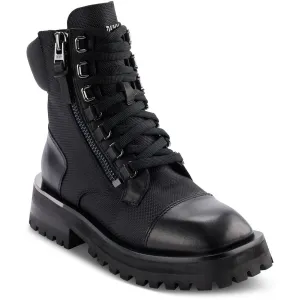 RIVER Womens Lace-Up Leather Winter & Snow Boots