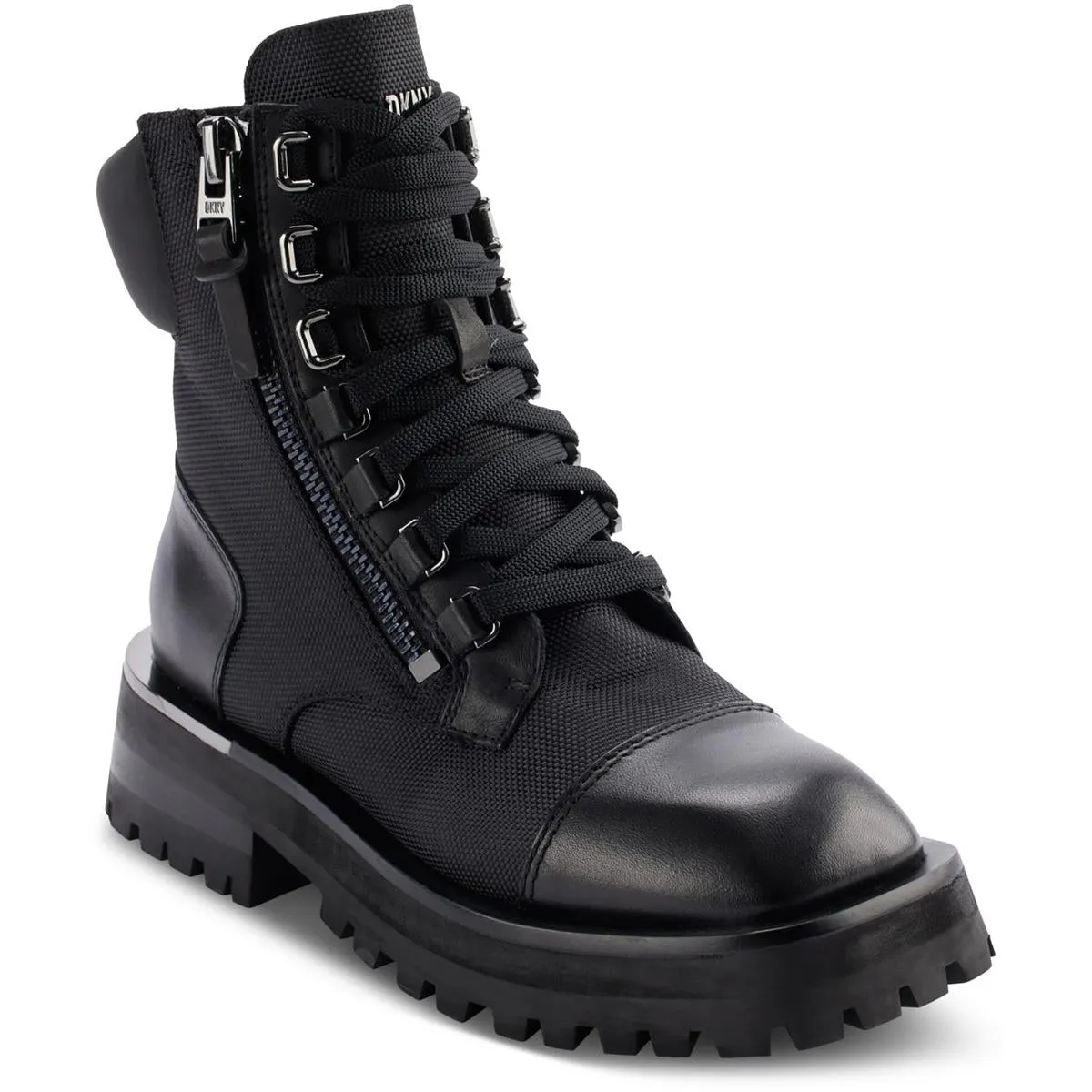 RIVER Womens Lace-Up Leather Winter & Snow Boots