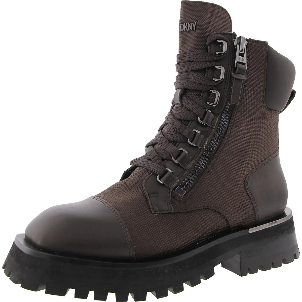RIVER Womens Lace-Up Leather Winter & Snow Boots