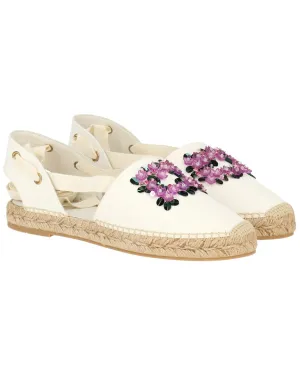 Roger Vivier Canvas Espadrille