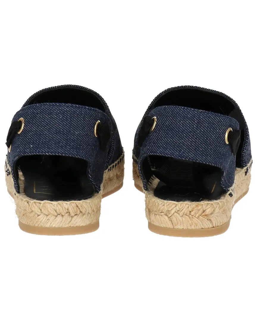 Roger Vivier Denim Espadrille