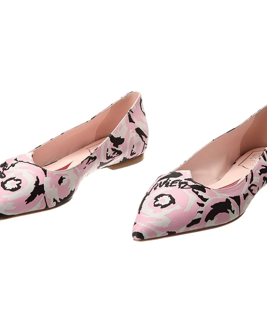 Roger Vivier I Love Jacquard Flat