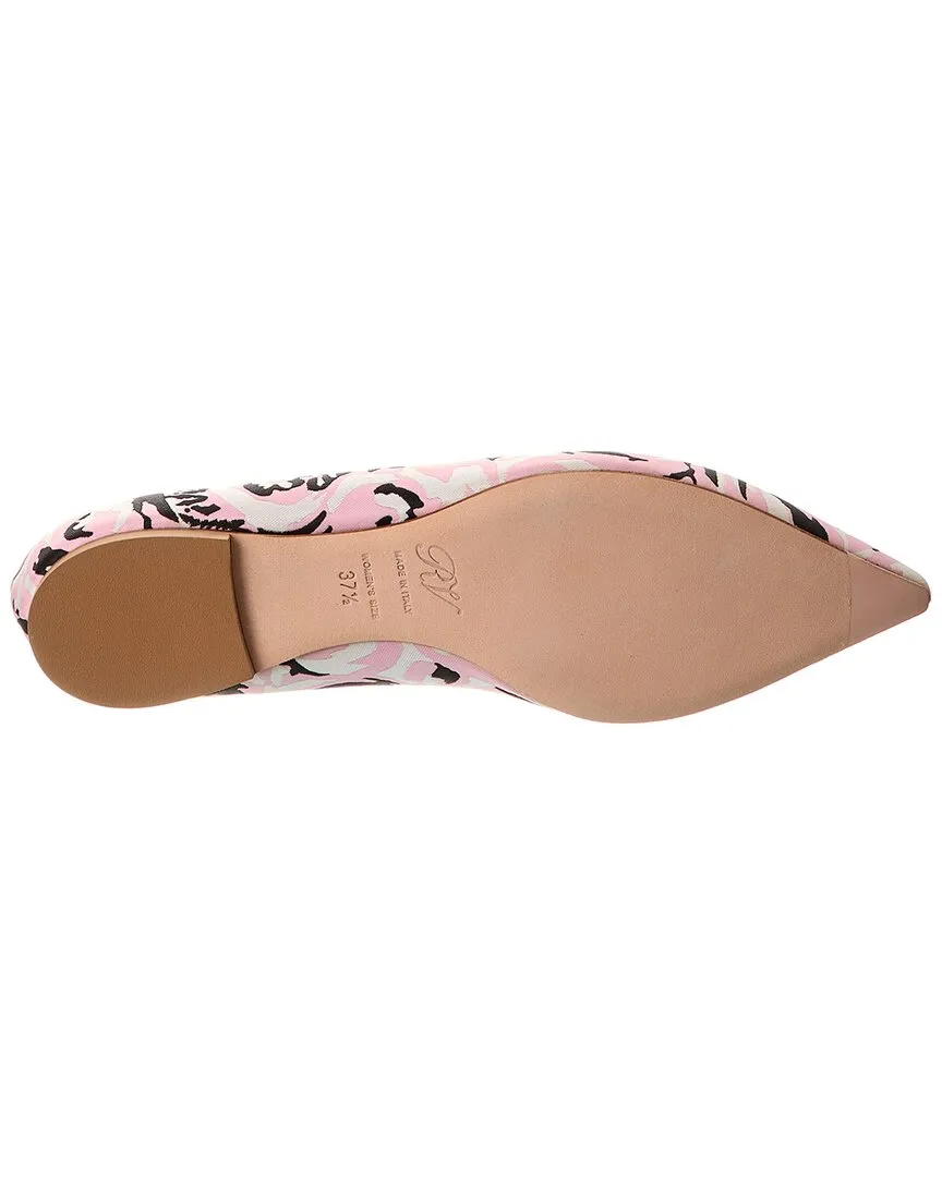 Roger Vivier I Love Jacquard Flat