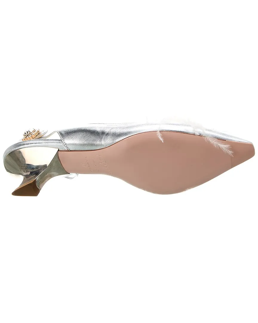 Roger Vivier Leather Slingback Pump