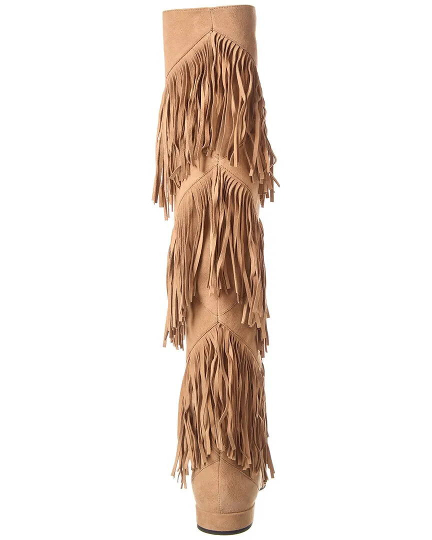 Roger Vivier Suede Over-The-Knee Boot