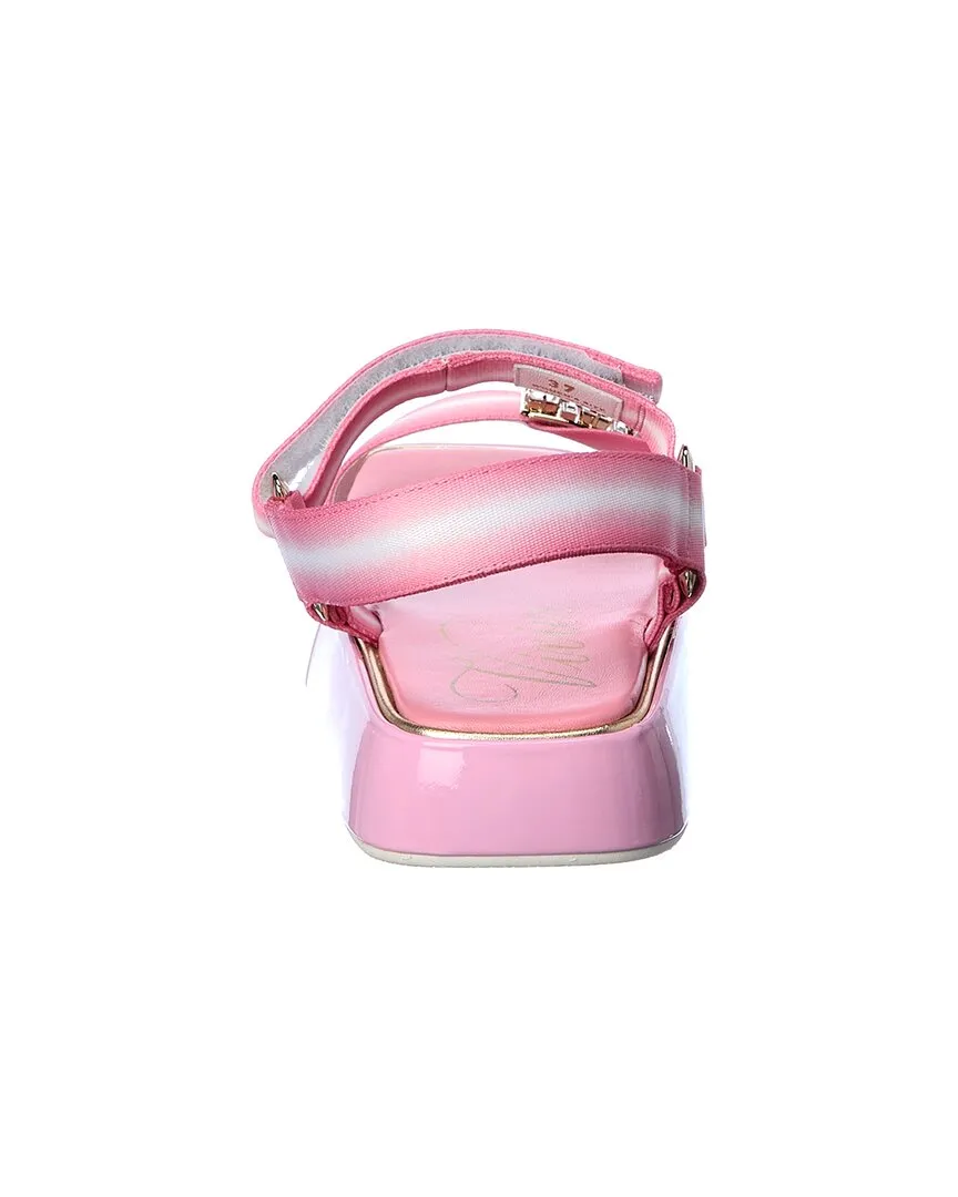Roger Vivier Trekky Strass Buckle Sandal