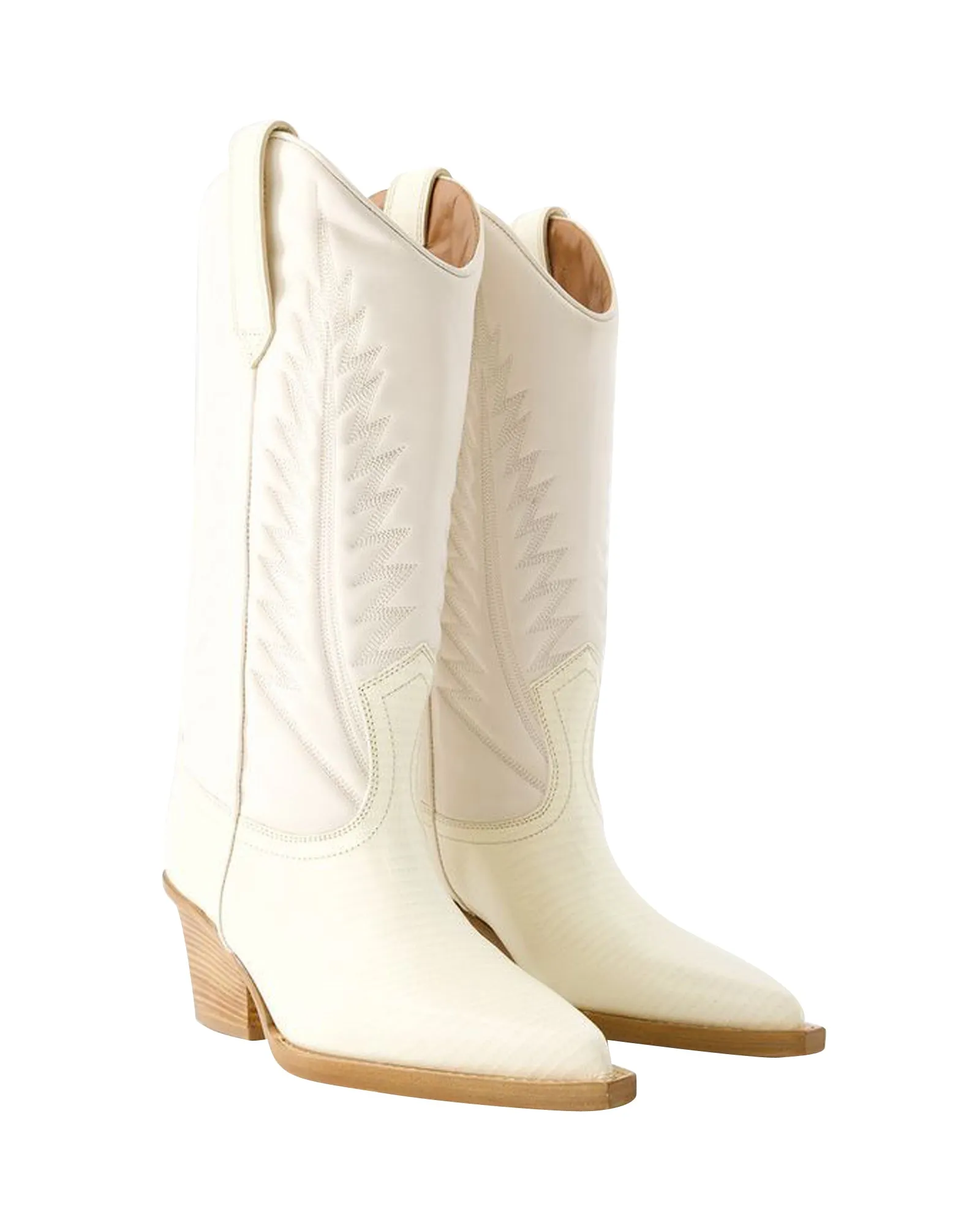 Rosario 60 Boots - Paris Texas - Leather - Beige