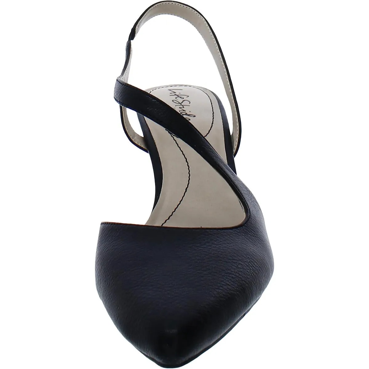 Santorini Womens Faux Leather Slip On Pumps
