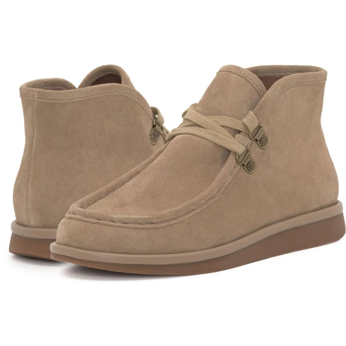SCARLIT Womens Leather Flat Moccasins