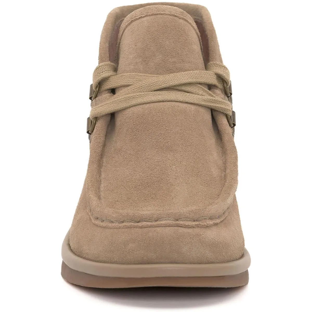 SCARLIT Womens Leather Flat Moccasins