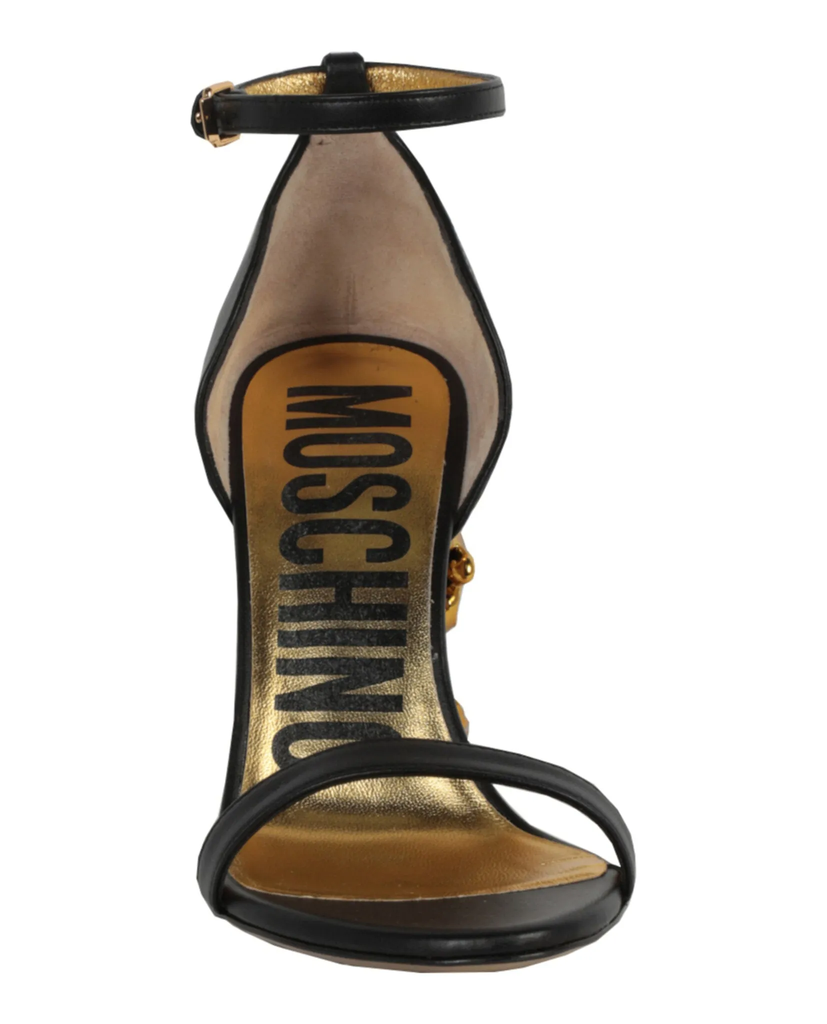 Sculpted Baroque Heel Sandals