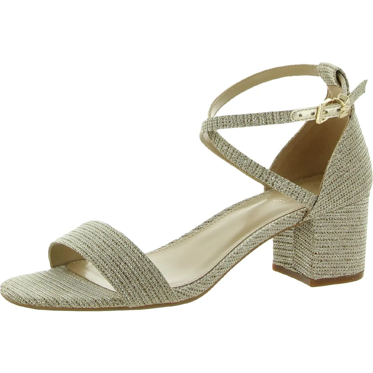 Serena Flex Sandal Womens Strappy Glitter Ankle Strap