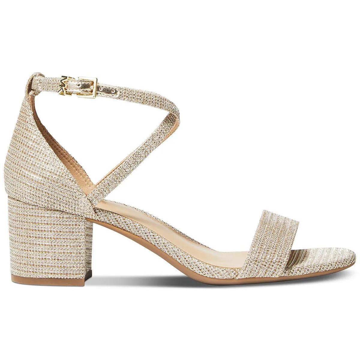 Serena Flex Sandal Womens Strappy Glitter Ankle Strap