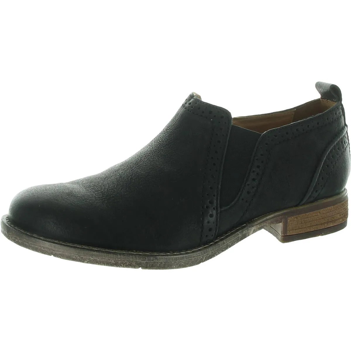 Sienna 43 Womens Padded Insole Leather Booties