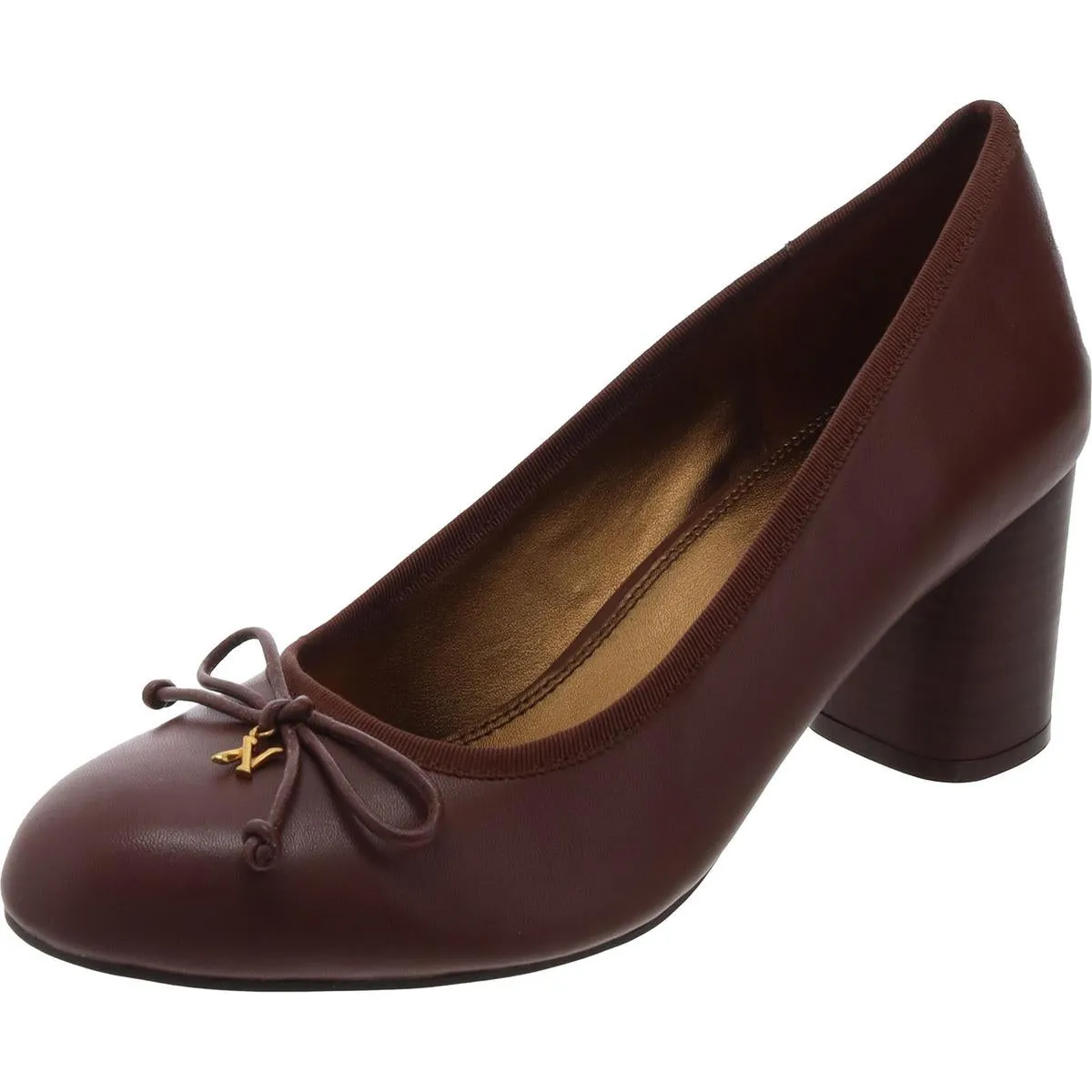 Sienna Womens Solid Wedge Heels