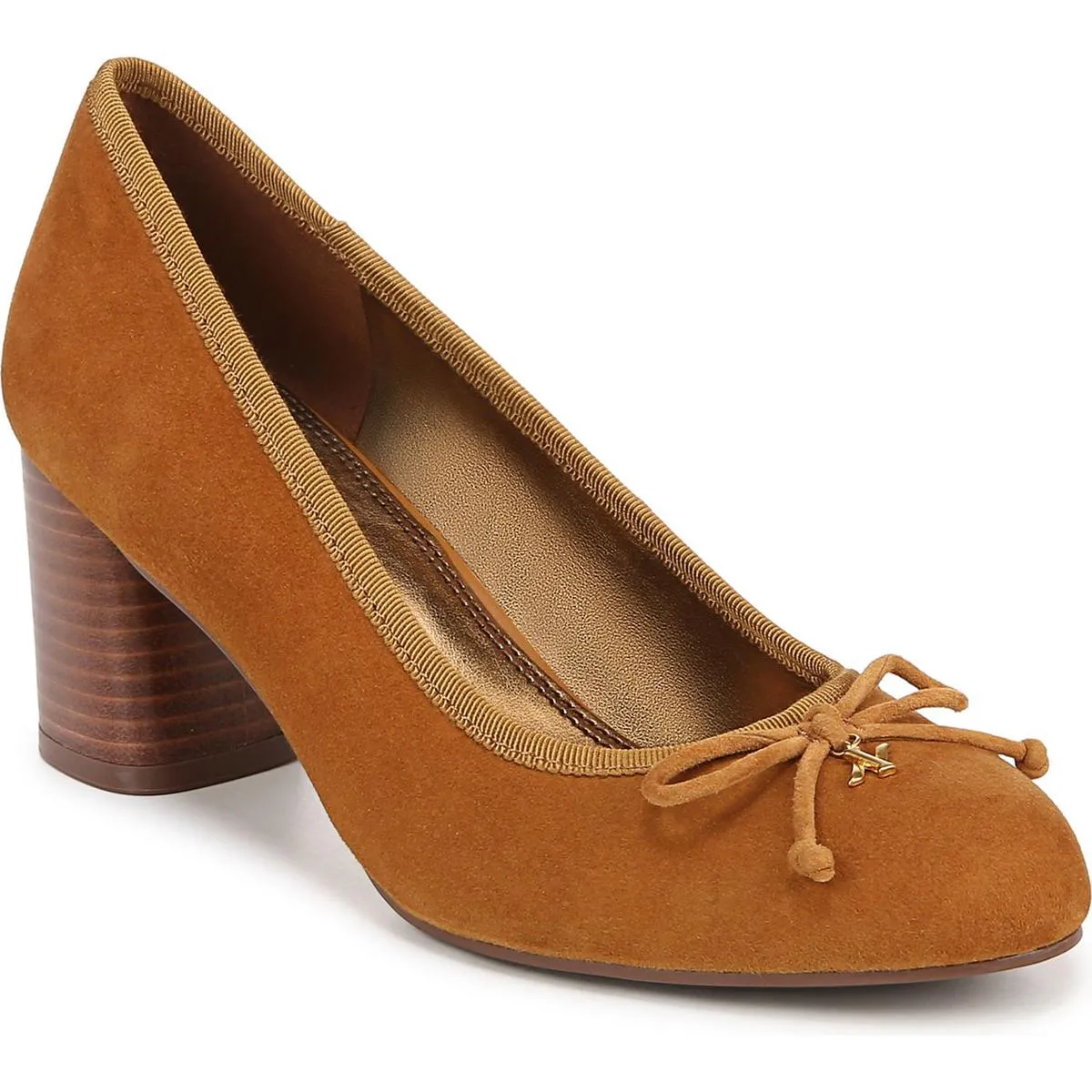 Sienna Womens Solid Wedge Heels