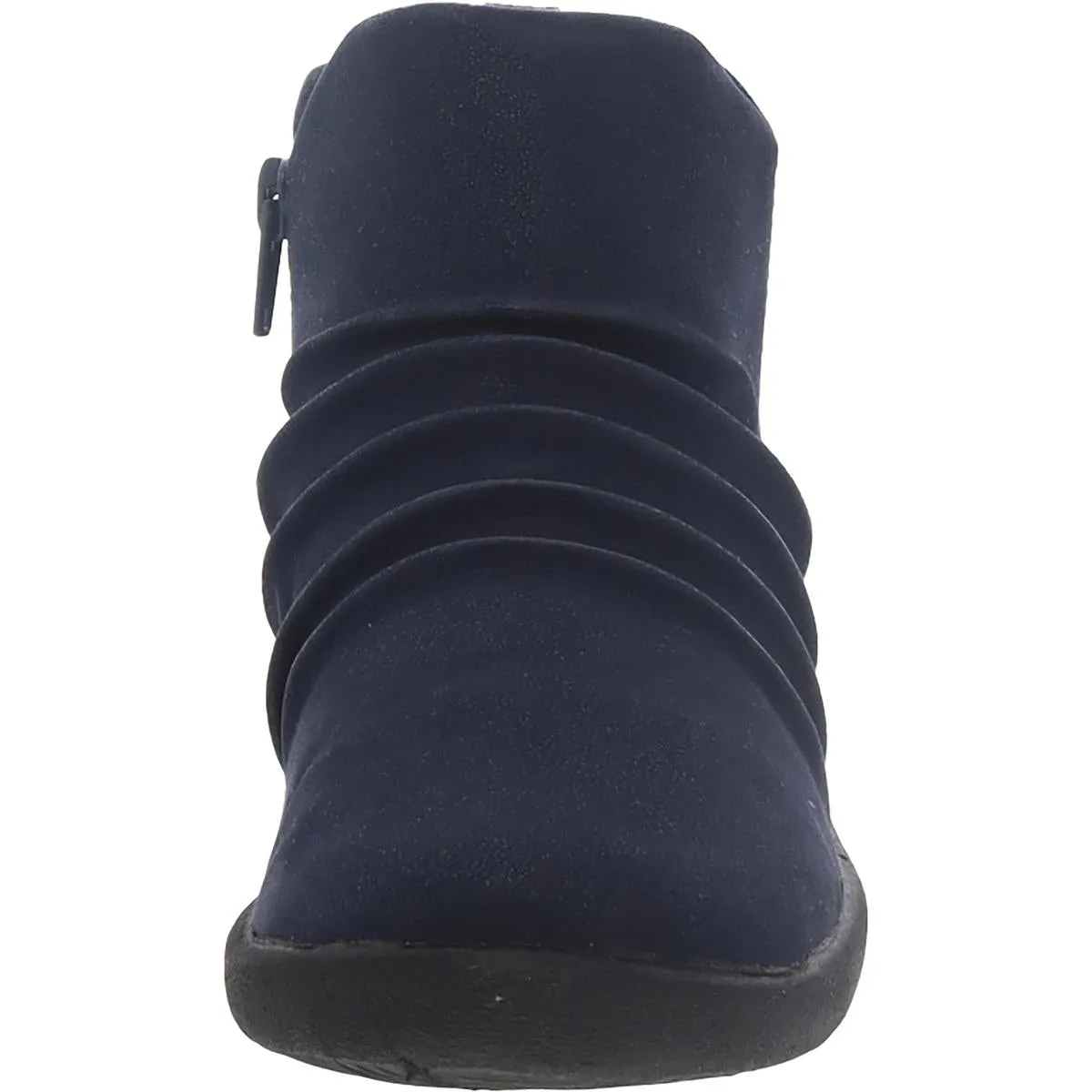Sillian Gemma Womens Faux Suede Zip Up Ankle Boots