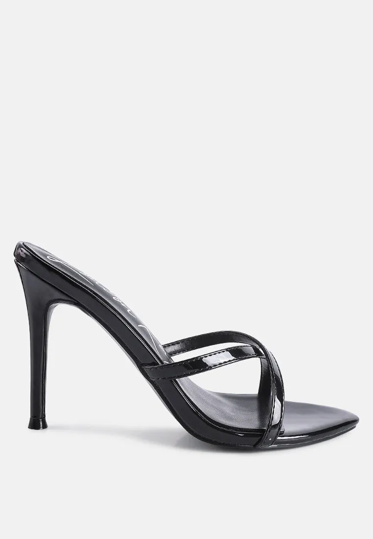 spellbound high heeled pointed toe sandals