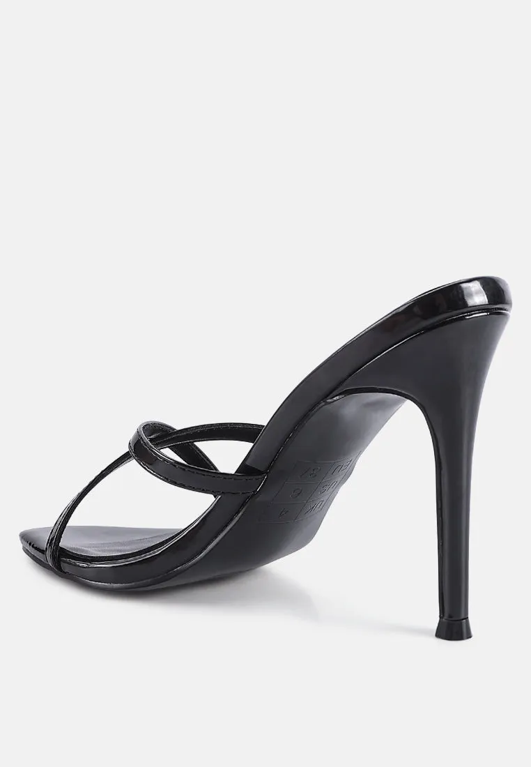 spellbound high heeled pointed toe sandals
