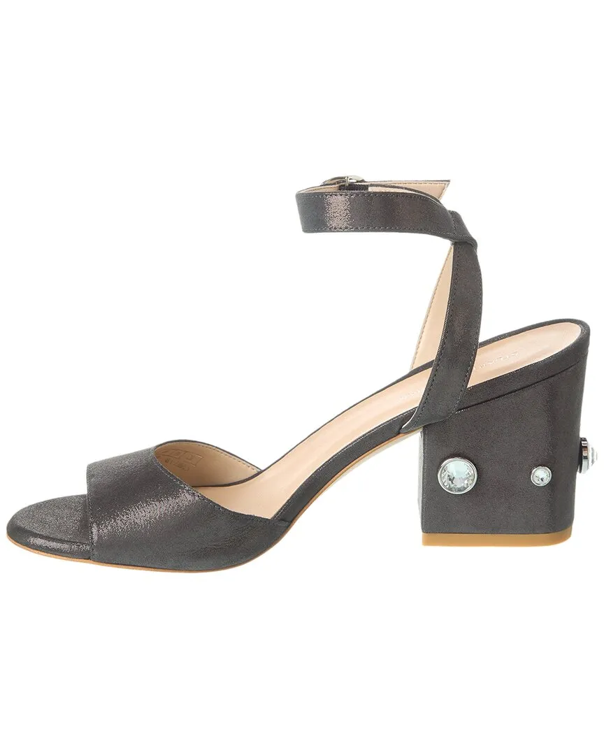 Stuart Weitzman Allshine 75 Suede Block Sandal