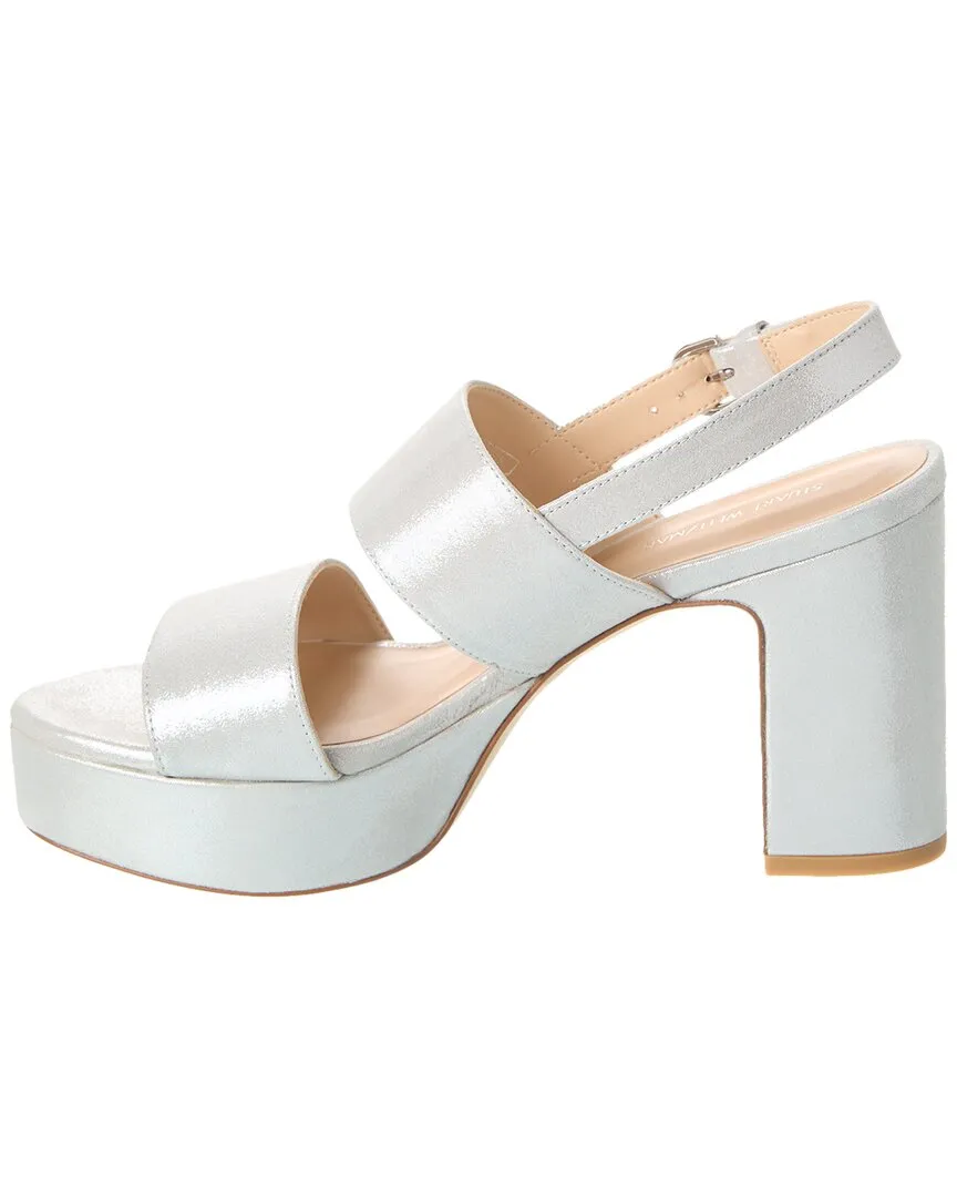 Stuart Weitzman Ono Suede Platform Sandal