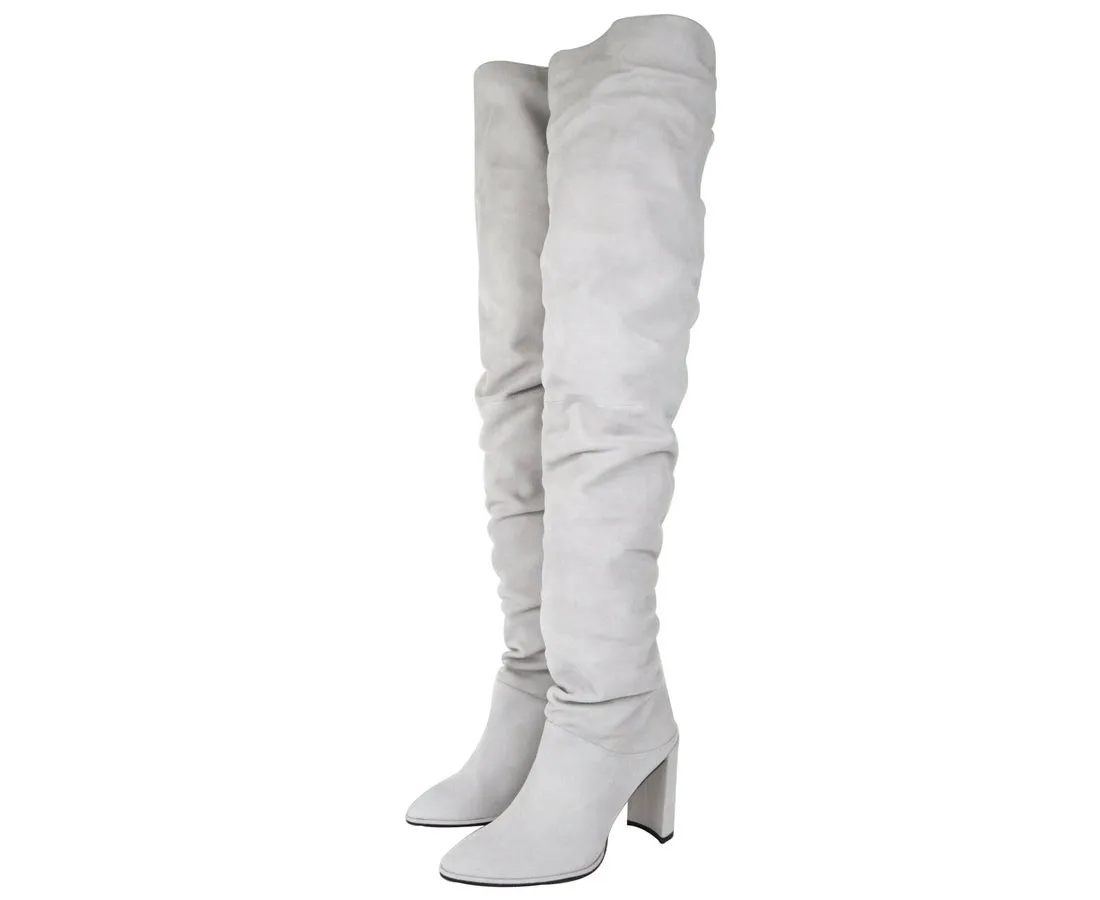 Stuart Weitzman Women's  Histyle Perla Suede Over-the-knee Boot