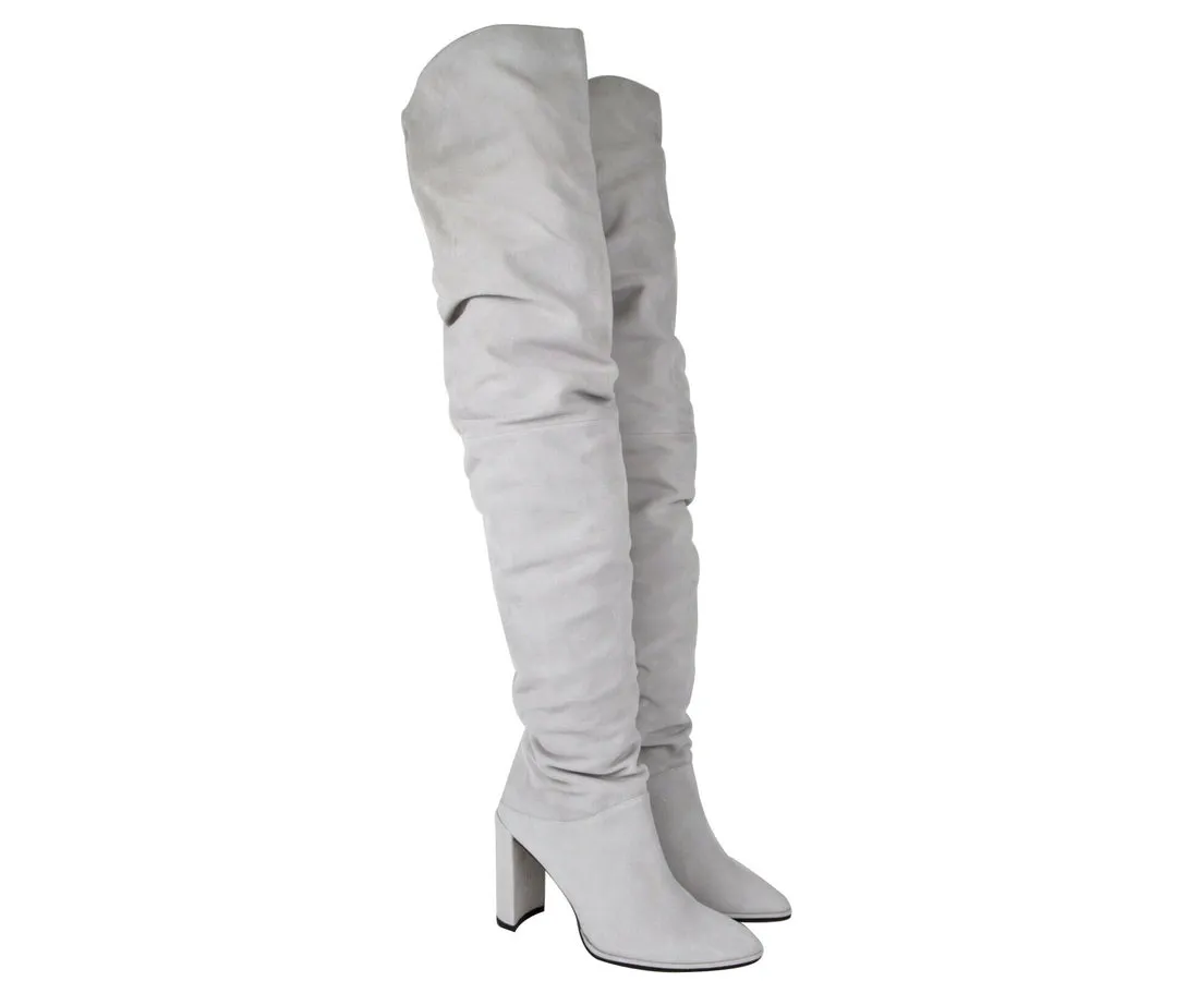 Stuart Weitzman Women's  Histyle Perla Suede Over-the-knee Boot