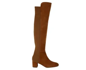 Stuart Weitzman Women's Suede Heel Knee High Boots