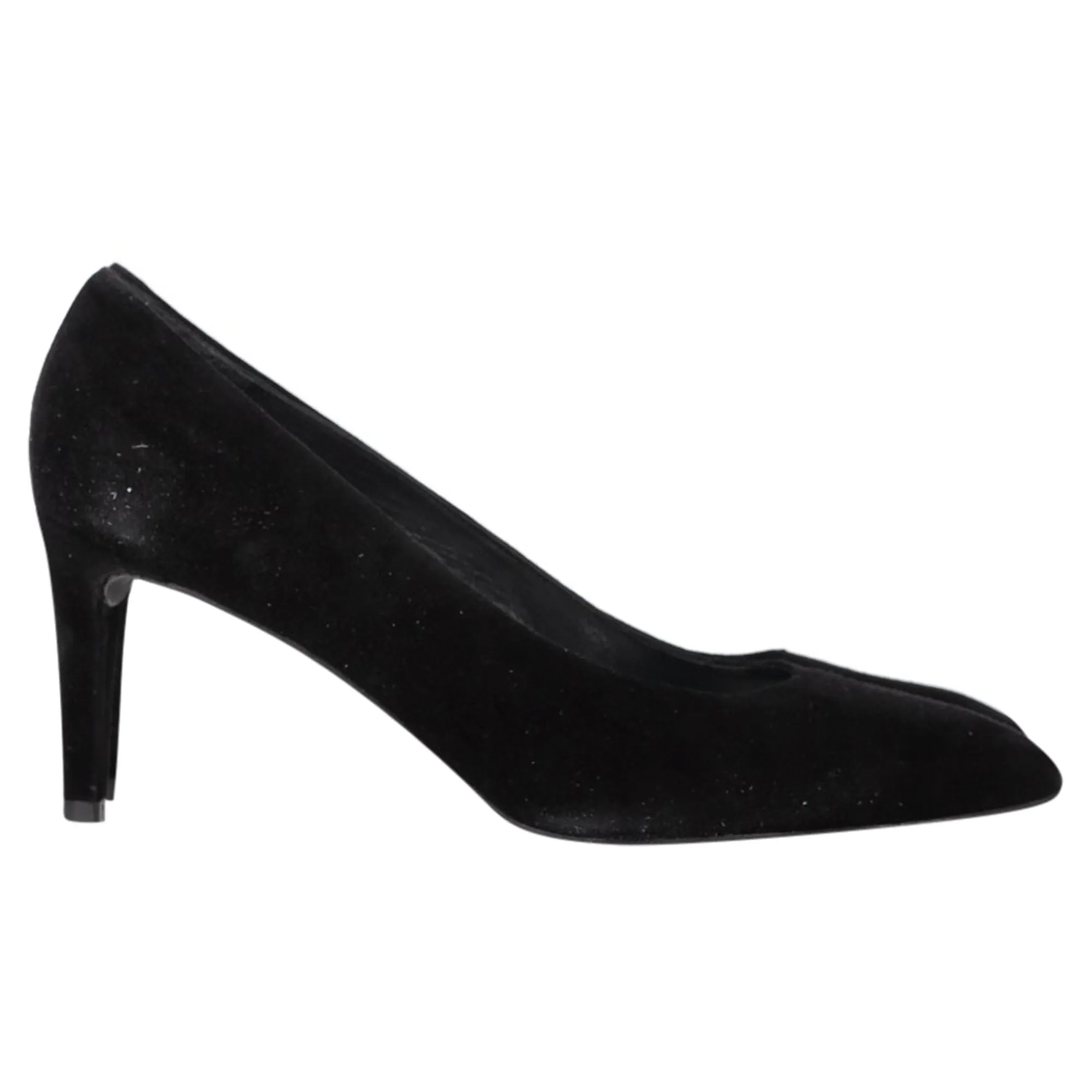 Stuart Weitzman x Russell & Bromley Pumps in Black Suede