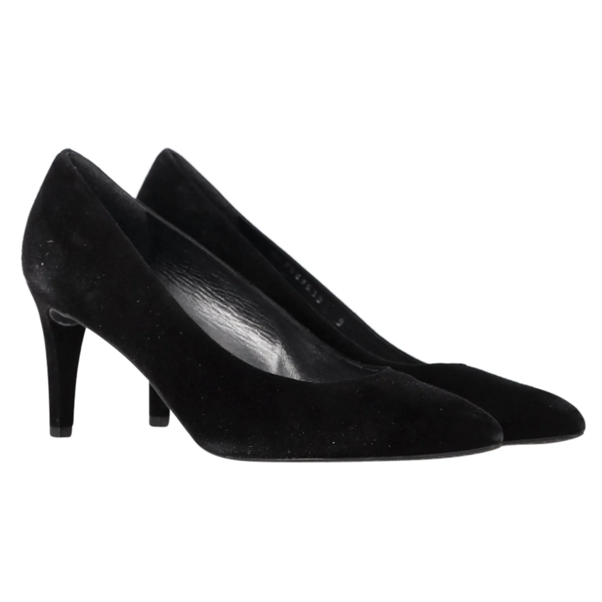 Stuart Weitzman x Russell & Bromley Pumps in Black Suede