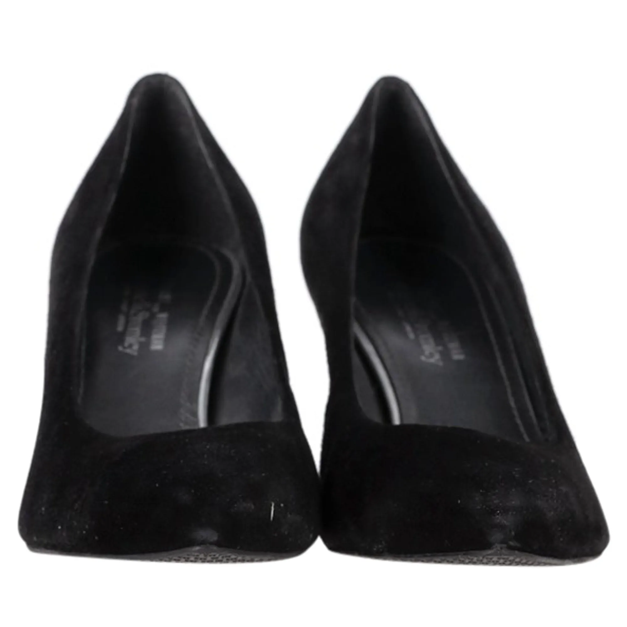 Stuart Weitzman x Russell & Bromley Pumps in Black Suede